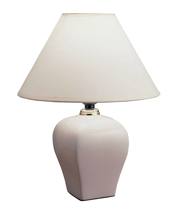 Minimalist White Table Lamp