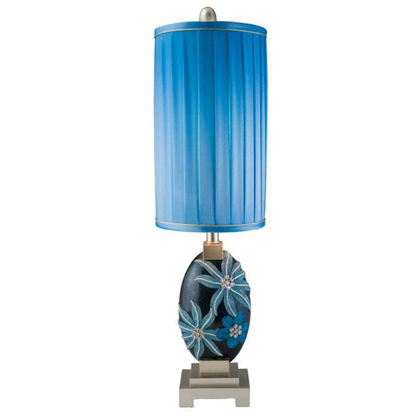 Stunning Blue Aqua Table Lamp