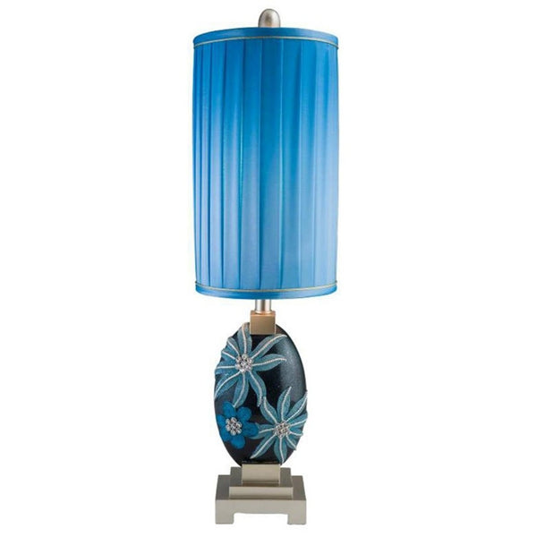 Stunning Blue Aqua Table Lamp