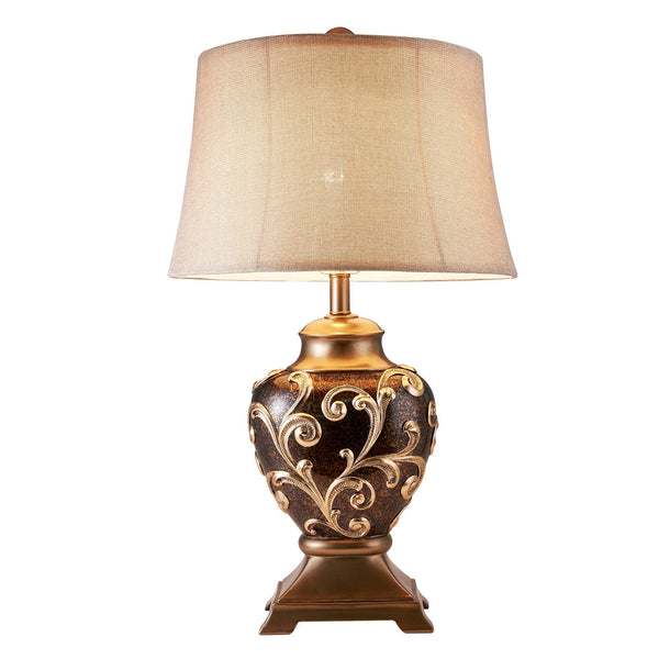 Ancient Baroque Styled Table Lamp