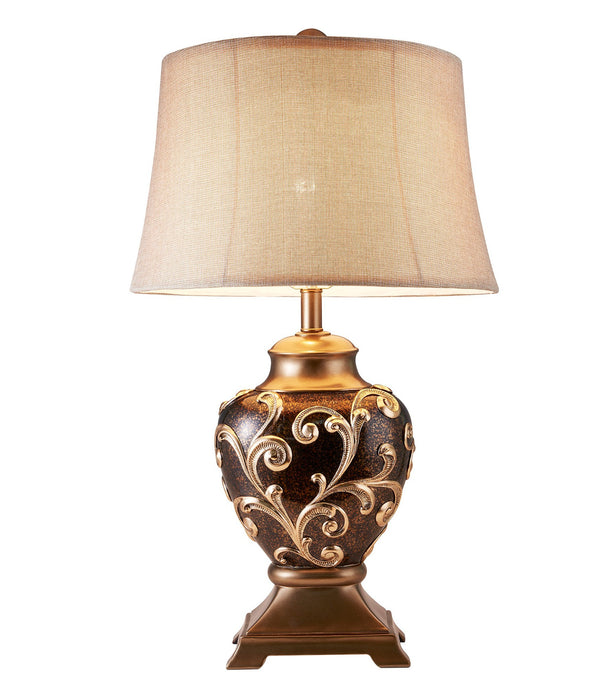 Ancient Baroque Styled Table Lamp