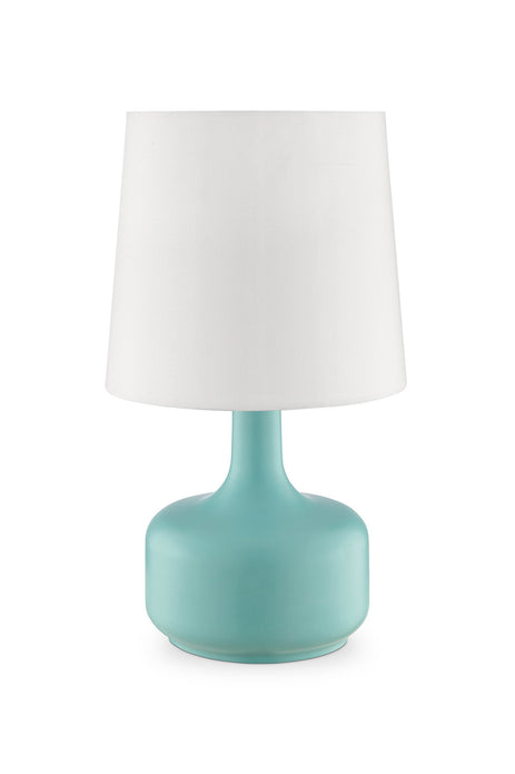 Modern Mint Green Table Lamp with Touch Switch