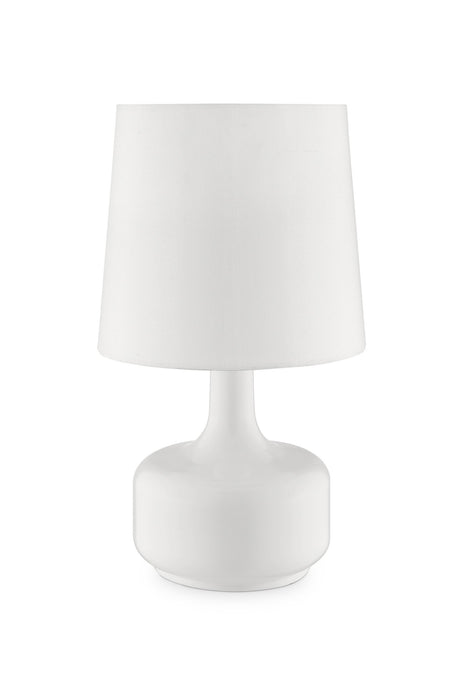 Modern Powder White Table Lamp with Touch Switch