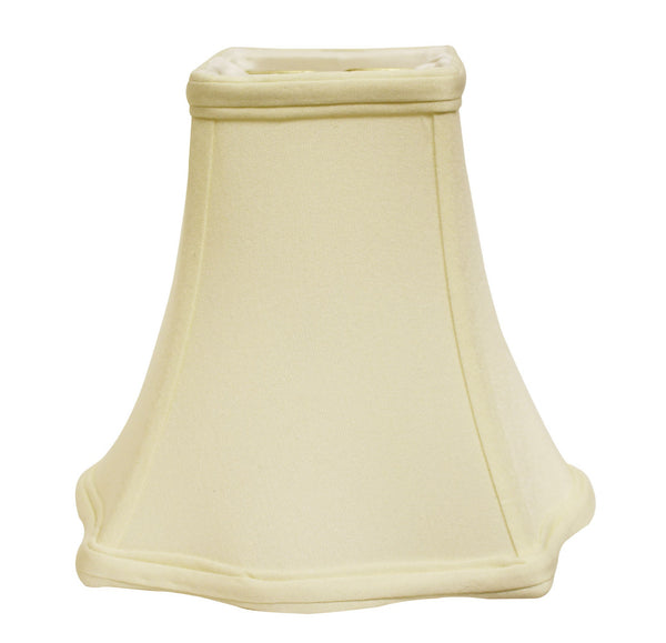 18" Ivory Premium Square No Slub Lampshade