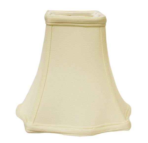 18" Ivory Premium Square No Slub Lampshade