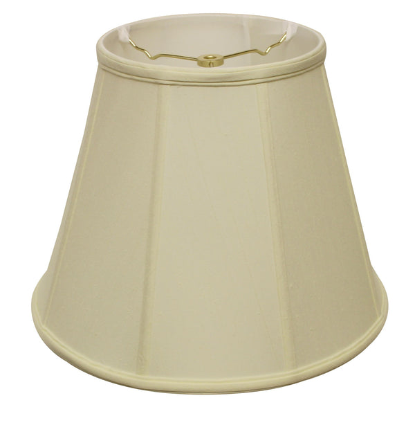 14" Ivory Slanted Empire Monay Shantung Lampshade