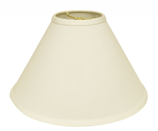 13" Ivory Deep Cone No Slub Lampshade