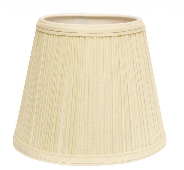 8" Ivory Empire Hardback Slanted Broadcloth Lampshade