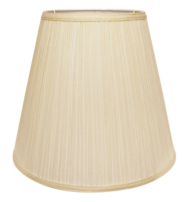 16" Ivory Deep Empire Broadcloth Lampshade