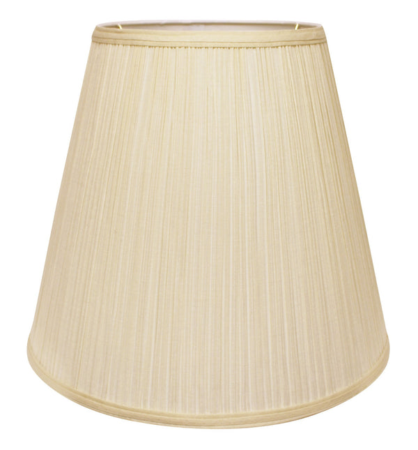 16" Ivory Deep Empire Broadcloth Lampshade