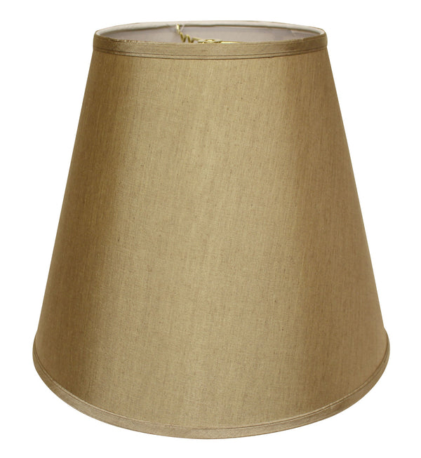 16" Pale Brown Deep Empire No Slub Lampshade