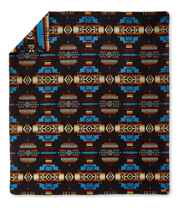 Sunset Tribal Print Throw Blanket