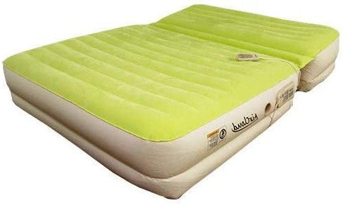 Incline Adjustable Moss Green Inflatable King Size Mattress