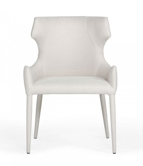 Beige Wrapped Dining Chair