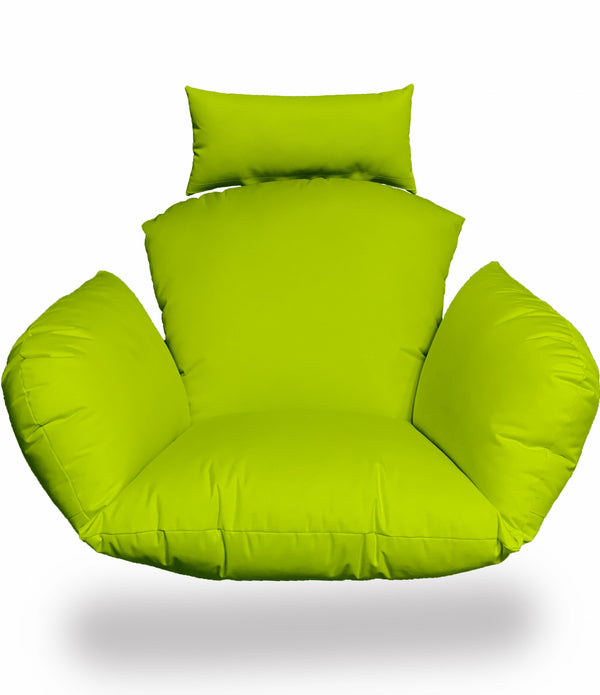 Primo Neon Green Indoor Outdoor Replacement Cushion for Egg Chair