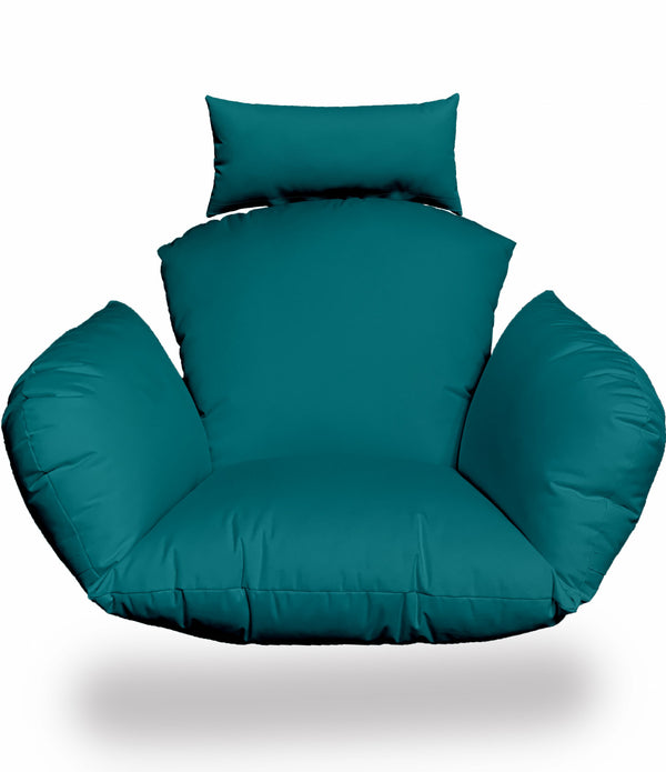 Primo Teal Indoor Outdoor Replacement Cushion for Egg Chair