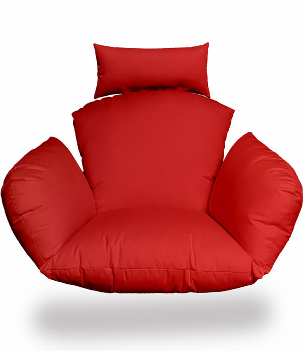 Primo Red Indoor Outdoor Replacement Cushion for Egg Chair