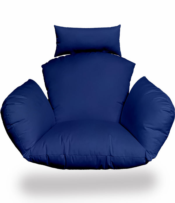 Primo Royal Blue Indoor Outdoor Replacement Cushion for Egg Chair