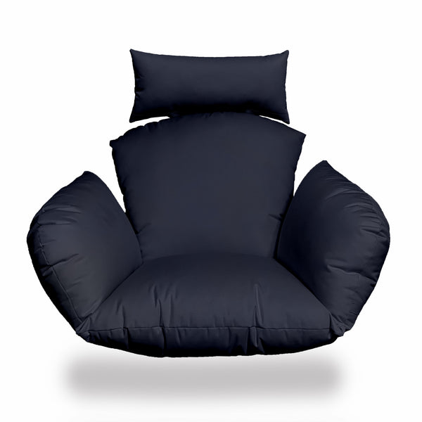 Primo Navy Blue Indoor Outdoor Replacement Cushion for Egg Chair