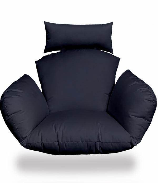 Primo Navy Blue Indoor Outdoor Replacement Cushion for Egg Chair