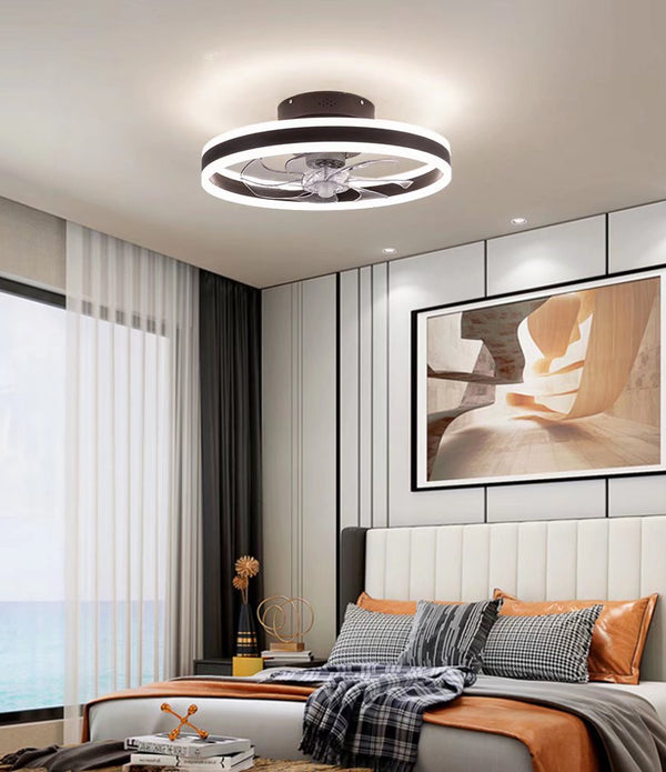 Luxurious Ceiling Lamp And Invisible Fan