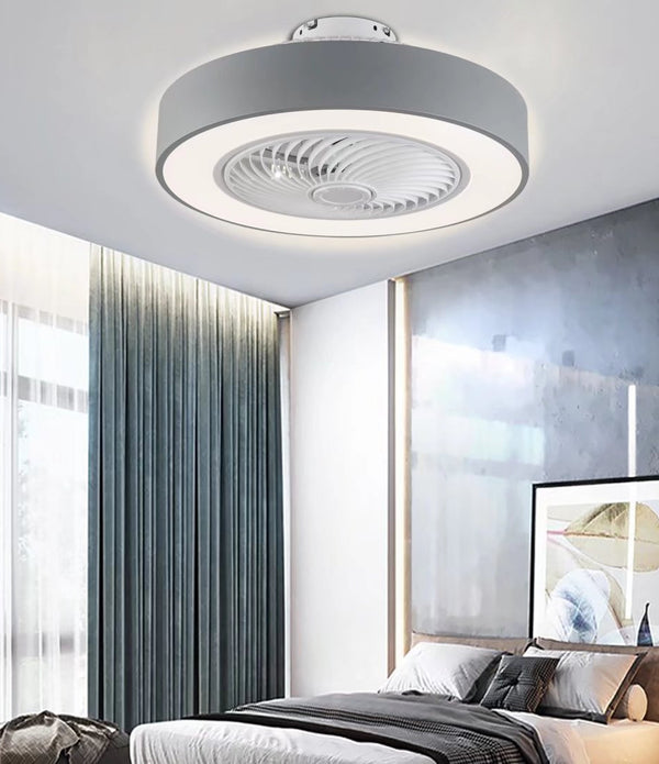 Black Modern Ceiling Ceiling Fan and Light