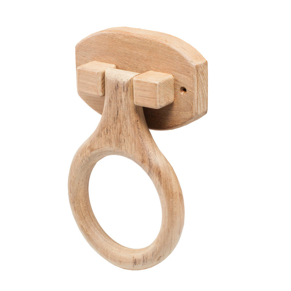 Traditional Solid Teak Heavy Duty Towel Ring